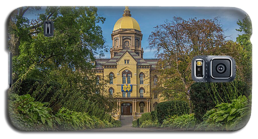 Notre Dame Galaxy S5 Case featuring the photograph Notre Dame University Q by David Haskett II