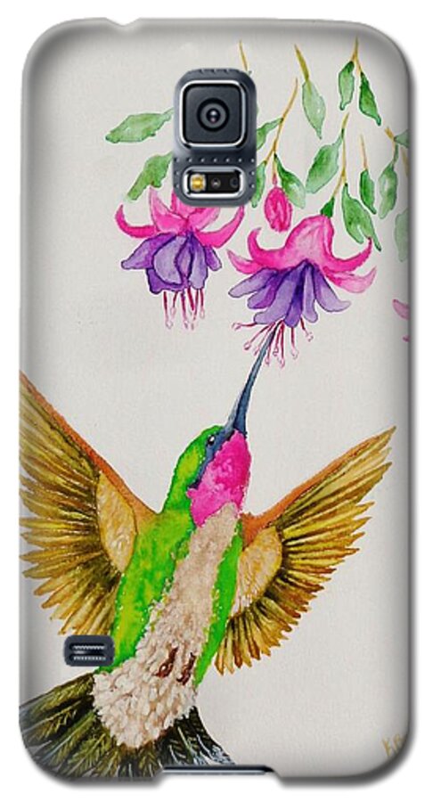 Nourishment Galaxy S5 Case featuring the painting Nourishment by Katherine Young-Beck
