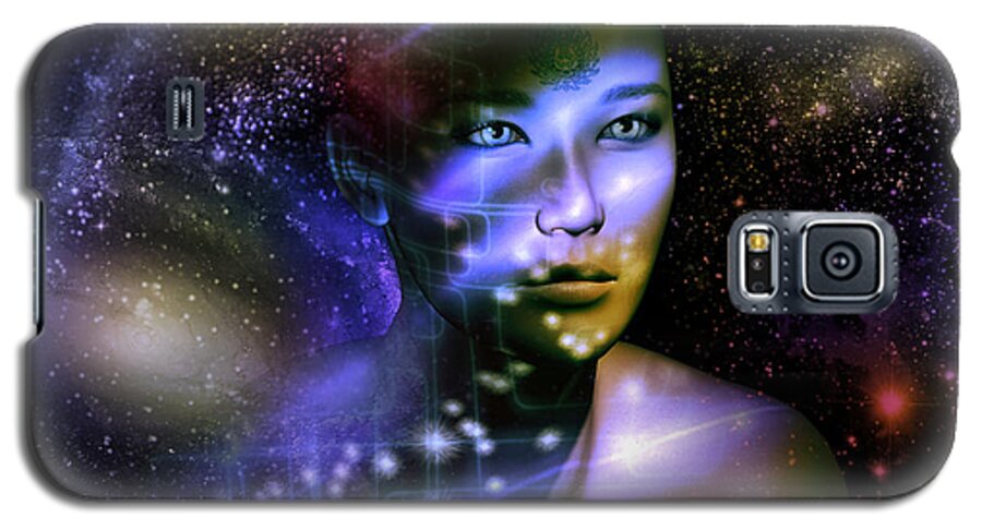 Stars Galaxy S5 Case featuring the digital art Of The Stars by Shadowlea Is