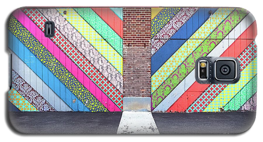 Asbury Park Galaxy S5 Case featuring the photograph Off the Wall - Double by Colleen Kammerer