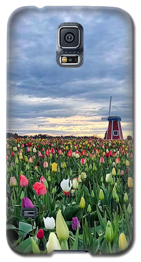 Tulip Galaxy S5 Case featuring the photograph Ominous Spring Skies by Brian Eberly