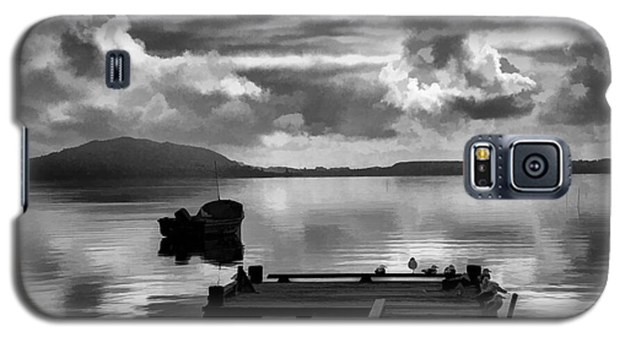 New Zealand Lakes Quiet Landscapes Galaxy S5 Case featuring the photograph On the Lakes by Rick Bragan