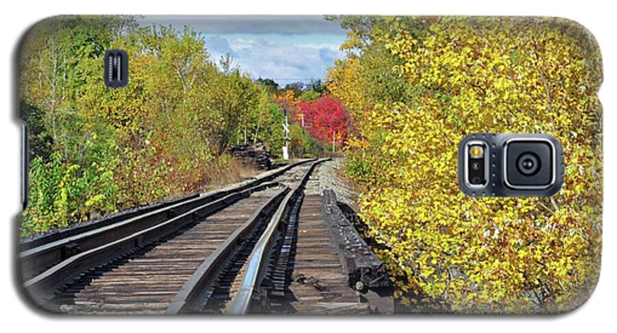 Fall Foliage Galaxy S5 Case featuring the photograph On to fall by Glenn Gordon