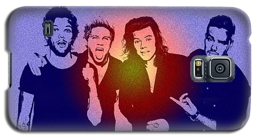 One Direction Galaxy S5 Case featuring the photograph One Direction by Chris Smith