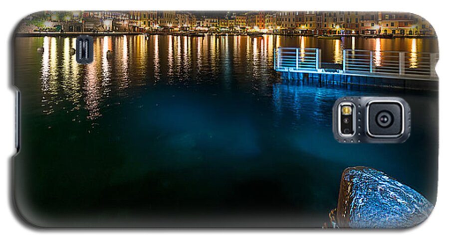 Portofino Galaxy S5 Case featuring the photograph One Night In Portofino - Una Notte A Portofino by Enrico Pelos