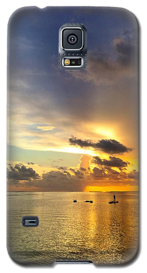 Islamorada Galaxy S5 Case featuring the photograph One Summer Night... by Melanie Moraga