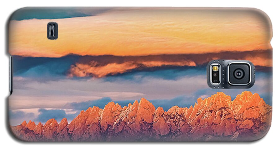 Chihuahuan Desert Galaxy S5 Case featuring the photograph Organ Mountain-Desert Peaks National Monument by Randy Green