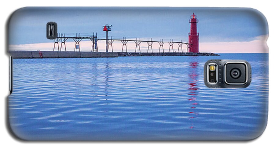 Lighthouse Galaxy S5 Case featuring the photograph Out of the Blue by Bill Pevlor