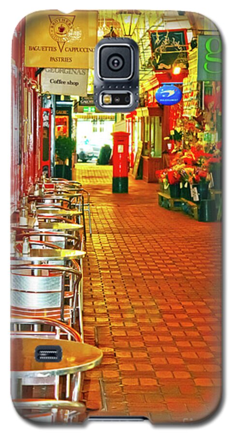 Oxford Galaxy S5 Case featuring the photograph Oxford Covered Market HDR by Terri Waters