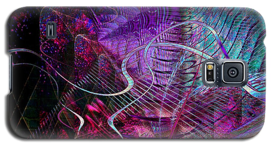 Wind Galaxy S5 Case featuring the digital art Palace of the Winds by Mimulux Patricia No