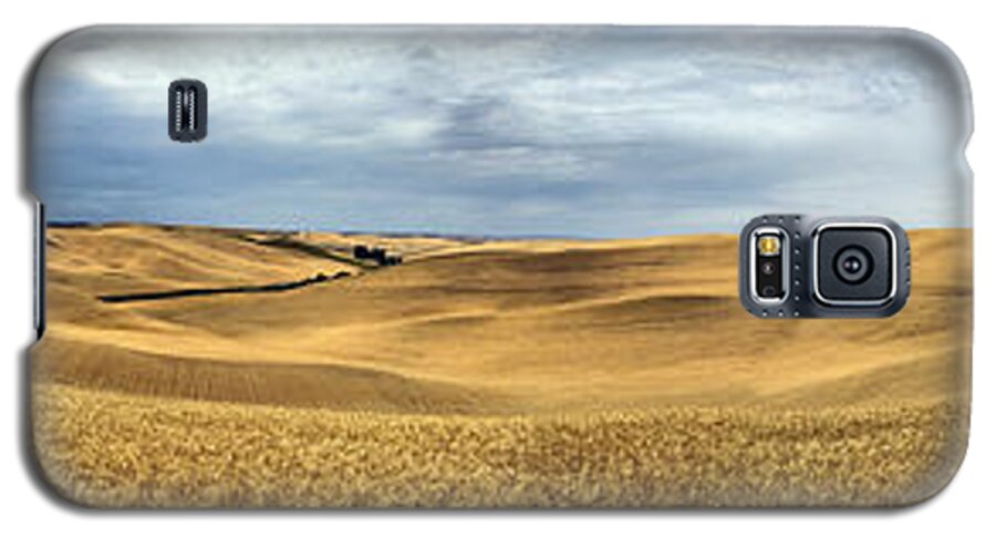 Palouse Galaxy S5 Case featuring the photograph Palouse Panorama by Farol Tomson