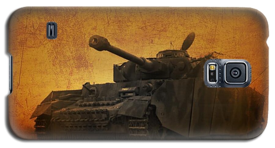 Panzer Galaxy S5 Case featuring the digital art Panzer 4 Ausf H by John Wills