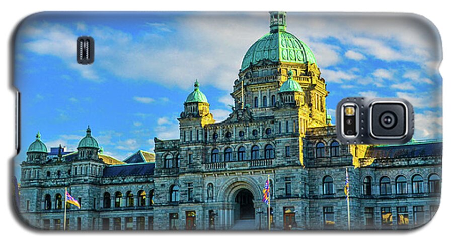 Buildings Galaxy S5 Case featuring the photograph Parliament Victoria BC by Jason Brooks