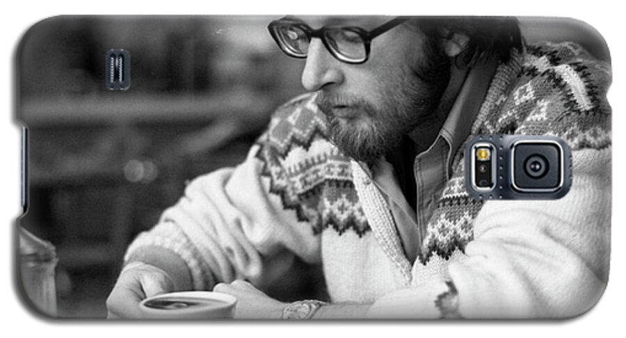 Providence Galaxy S5 Case featuring the photograph Pensive Brown Student, Louis Restaurant, 1976 by Jeremy Butler