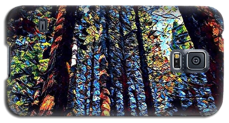 Phil's Trees Galaxy S5 Case featuring the digital art Phil's Trees by Sandy Taylor