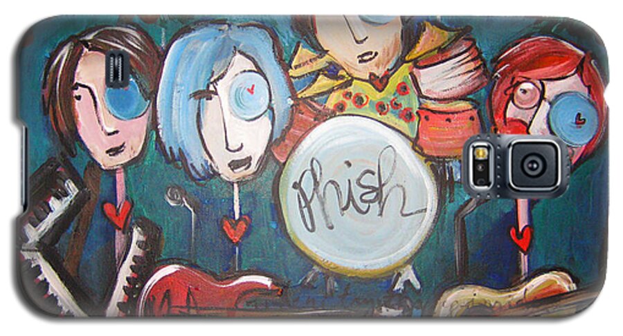 Phish Galaxy S5 Case featuring the painting Phish At Big Cypress by Laurie Maves ART