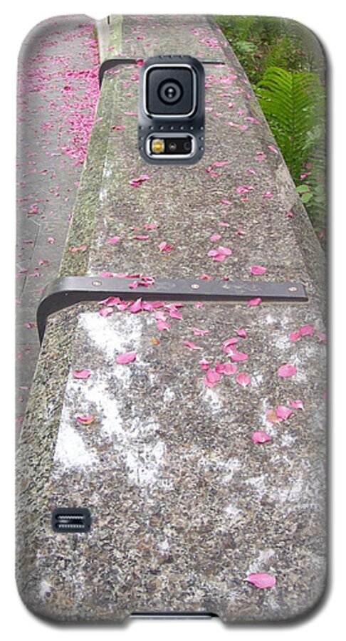 Bench Galaxy S5 Case featuring the photograph Please Be Seated by Mary Mikawoz