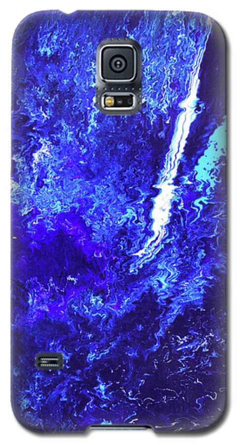 Fusionart Galaxy S5 Case featuring the painting Plunge by Ralph White