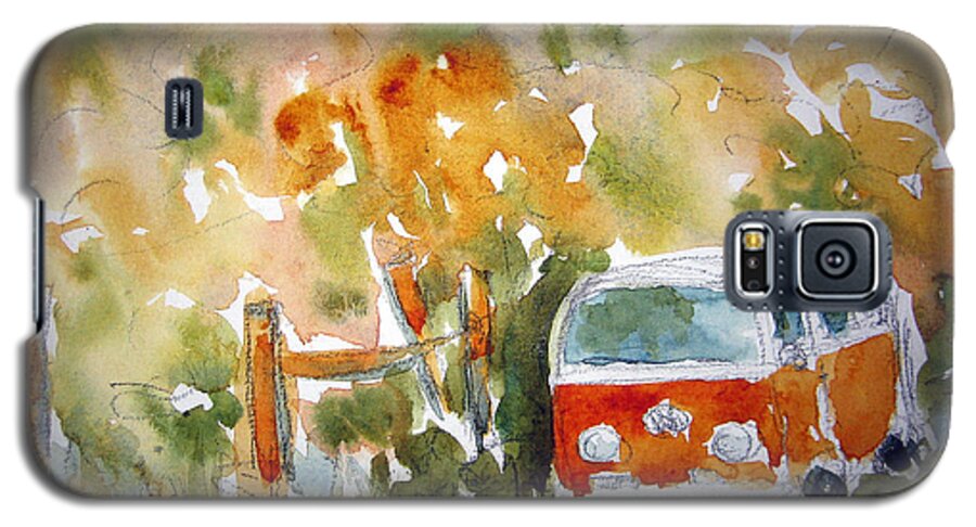 Impressionism Galaxy S5 Case featuring the painting Poci Volki - Talulah by Pat Katz