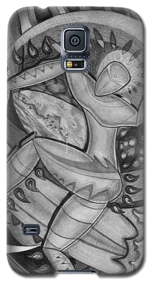 Figure Galaxy S5 Case featuring the painting POD Hawai'i to New York by Mark Stankiewicz