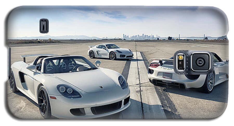Cars Galaxy S5 Case featuring the photograph #Porsche #CarreraGT, #918Spyder, #Cayman #GT4 by ItzKirb Photography