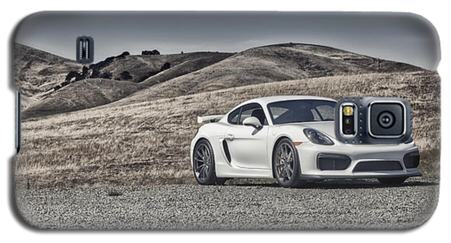 Cars Galaxy S5 Case featuring the photograph Porsche Cayman GT4 in the wild by ItzKirb Photography
