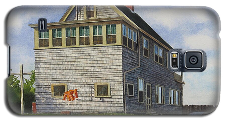 Cape Cod Galaxy S5 Case featuring the painting Porter House by Tyler Ryder