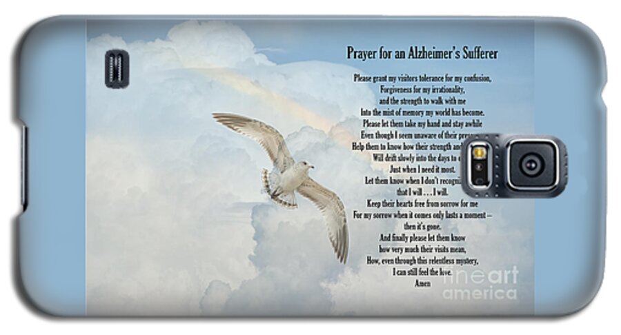 Alzheimer's Prayer Galaxy S5 Case featuring the photograph Prayer for an Alzheimer's Sufferer by Bonnie Barry