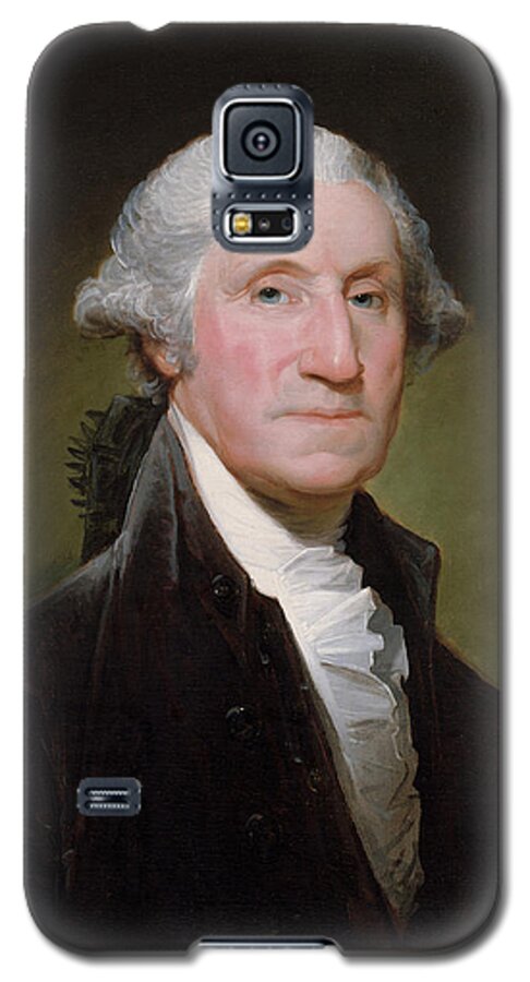 #faatoppicks Galaxy S5 Case featuring the painting President George Washington by War Is Hell Store