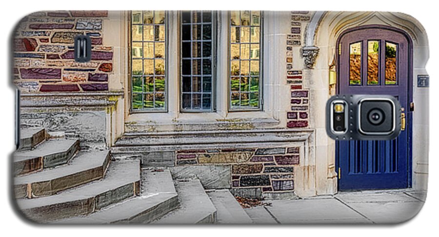Princeton University Galaxy S5 Case featuring the photograph Princeton University Lockhart Hall by Susan Candelario