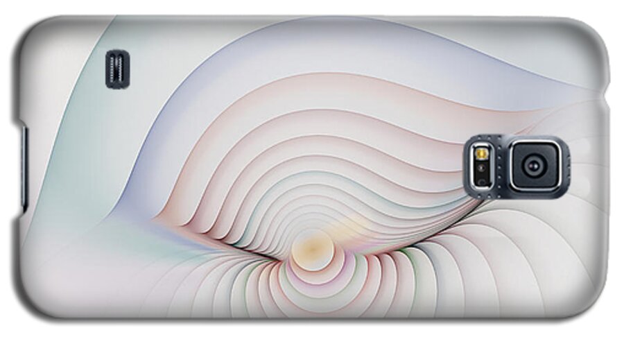 Fractal Galaxy S5 Case featuring the digital art Progression 1 by Richard Ortolano