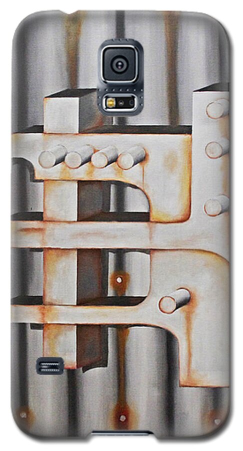 Objects Galaxy S5 Case featuring the painting Project Object series by John Stuart Webbstock