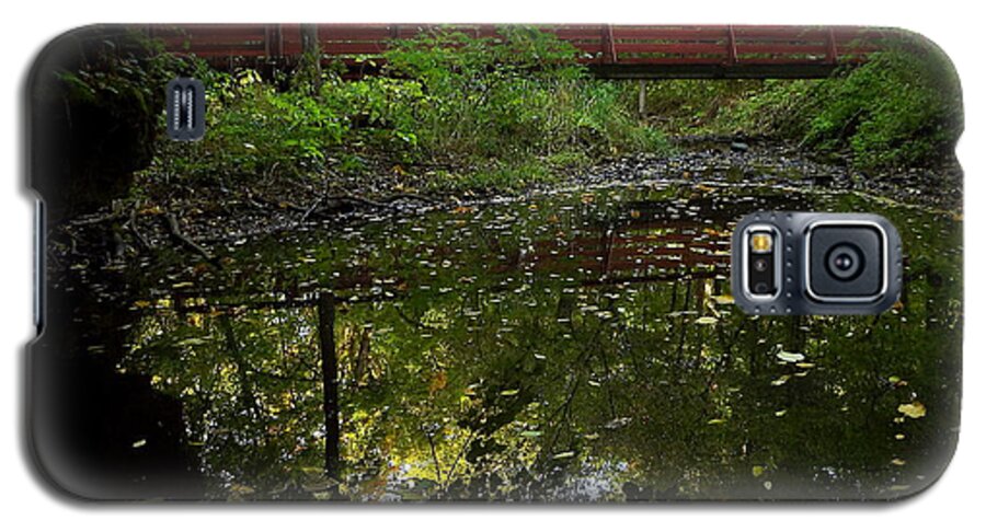 Bridge Galaxy S5 Case featuring the photograph Quiet Reflections by Viviana Nadowski
