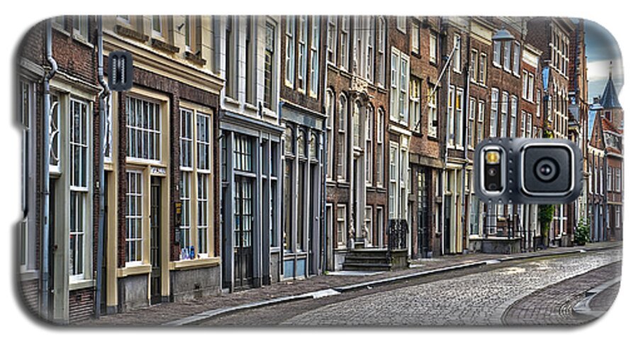 Dordrecht Galaxy S5 Case featuring the photograph Quiet Street in Dordrecht by Frans Blok