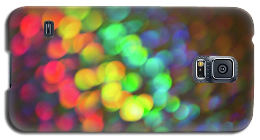 Rainbow Bokeh 1 Galaxy S5 Case by Michelle J Berti - Pixels
