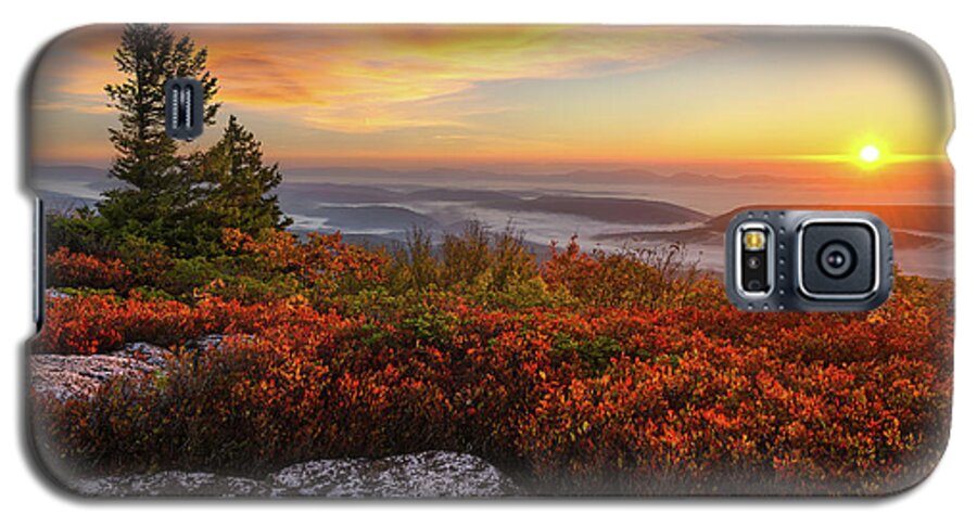 Dolly Sods Galaxy S5 Case featuring the photograph Red Dawn Two by Anthony Heflin