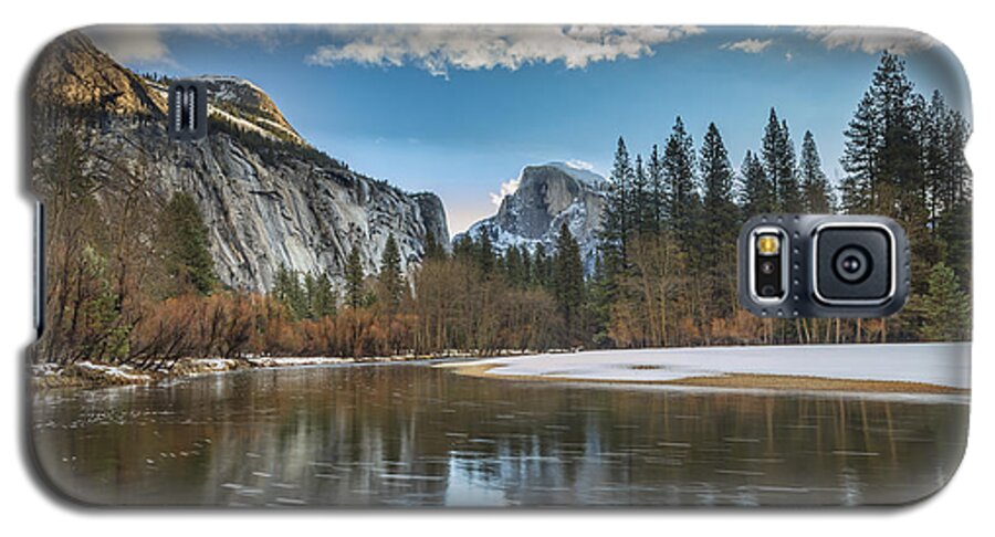 Yosemite Galaxy S5 Case featuring the photograph Reflecting on Half Dome by Dan McGeorge