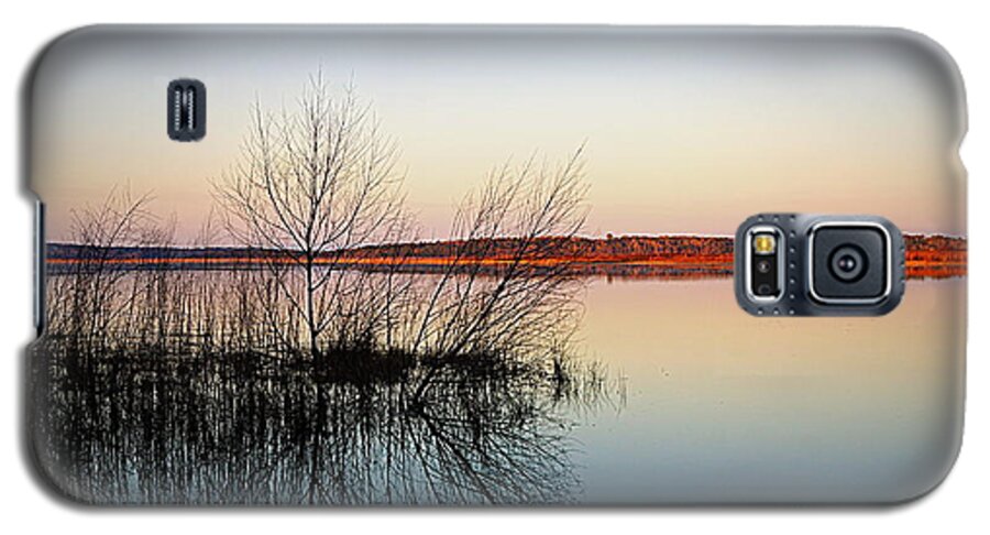 Water Galaxy S5 Case featuring the photograph Reflections on Lake Jackson Tallahassee by Paul Wilford