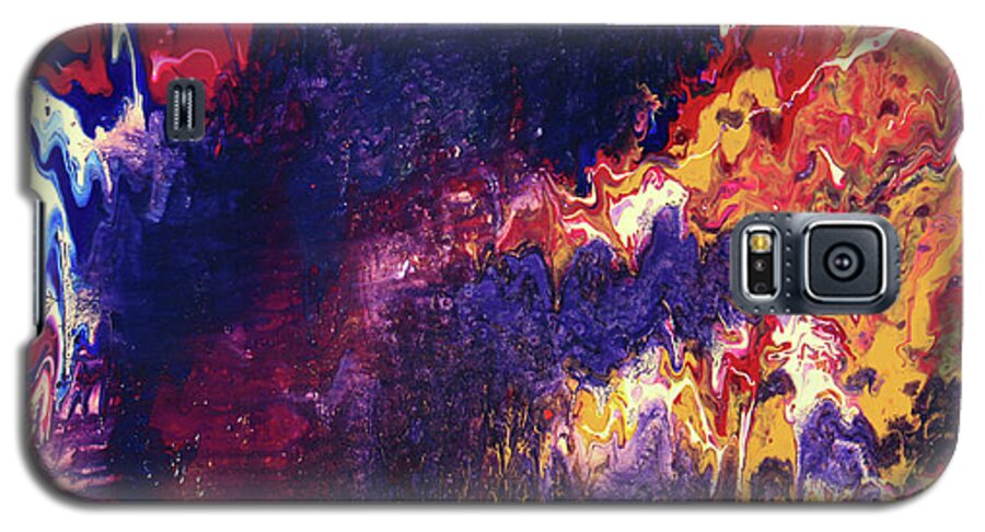 Resonance Galaxy S5 Case featuring the painting Resonance by Ralph White