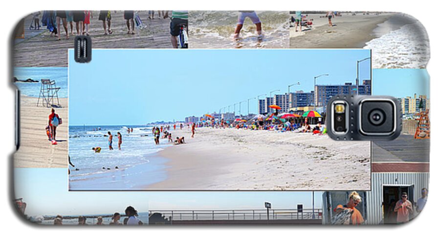 All Galaxy S5 Case featuring the photograph Rockaway Beach and Boardwalk 003 by Maureen E Ritter