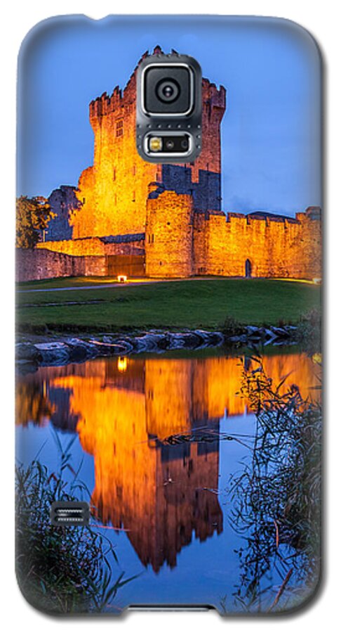 Ross Castle Galaxy S5 Case featuring the photograph Ross Castle Killarney Ireland by Pierre Leclerc Photography
