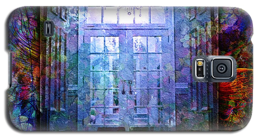Arch Galaxy S5 Case featuring the digital art Rounded Doors by Barbara Berney