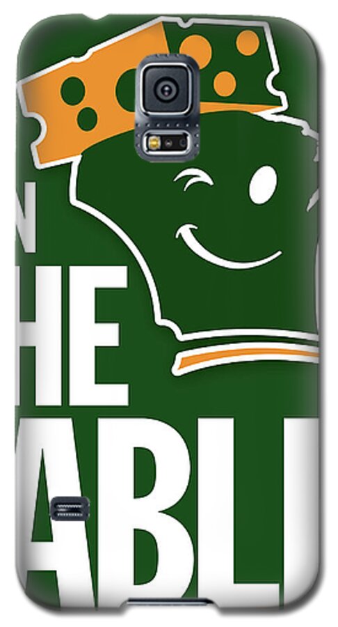 Packers Galaxy S5 Case featuring the digital art Run the Table by Geoff Strehlow