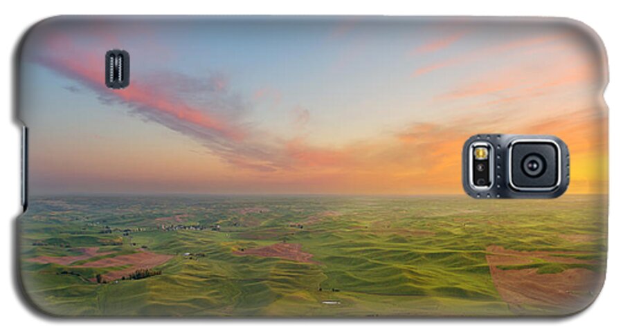 Palouse Galaxy S5 Case featuring the photograph Rural Setting by Ryan Manuel