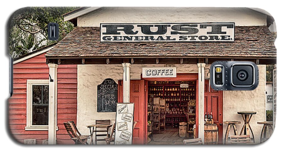 General Store Galaxy S5 Case featuring the photograph Rust General Store by Alison Frank