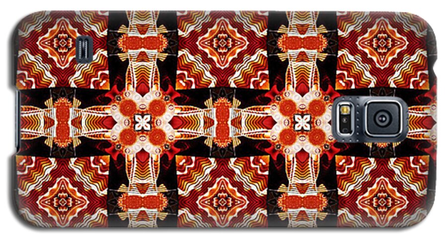 Kaleidoscope Galaxy S5 Case featuring the digital art Sahara by Charmaine Zoe