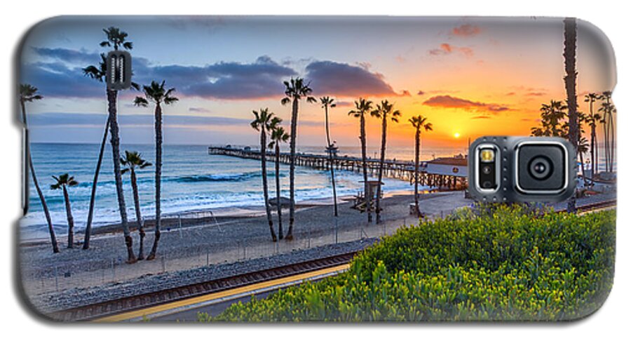 Beach Galaxy S5 Case featuring the photograph San Clemente by Peter Tellone