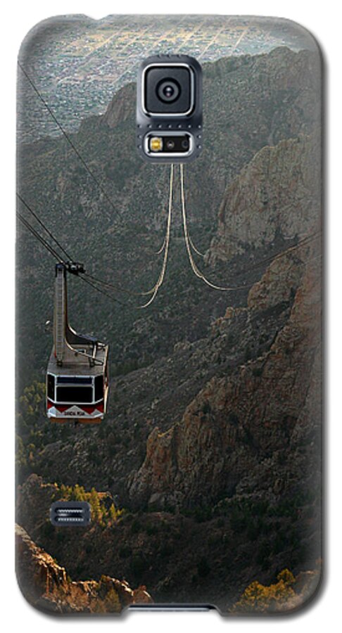 Albuquerque Galaxy S5 Case featuring the photograph Sandia Peak Cable Car by Joe Kozlowski
