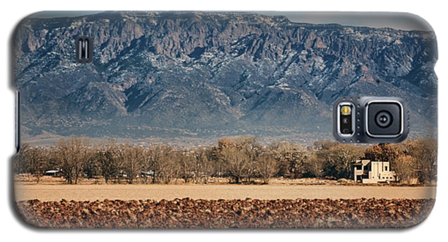 Sandias Galaxy S5 Case featuring the photograph Sandias - Los Poblanos Fields by Nikolyn McDonald
