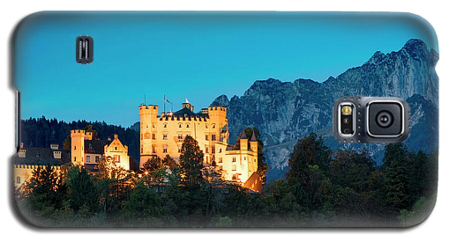 Alps Galaxy S5 Case featuring the photograph Schloss Hohenschwangau by Brian Jannsen